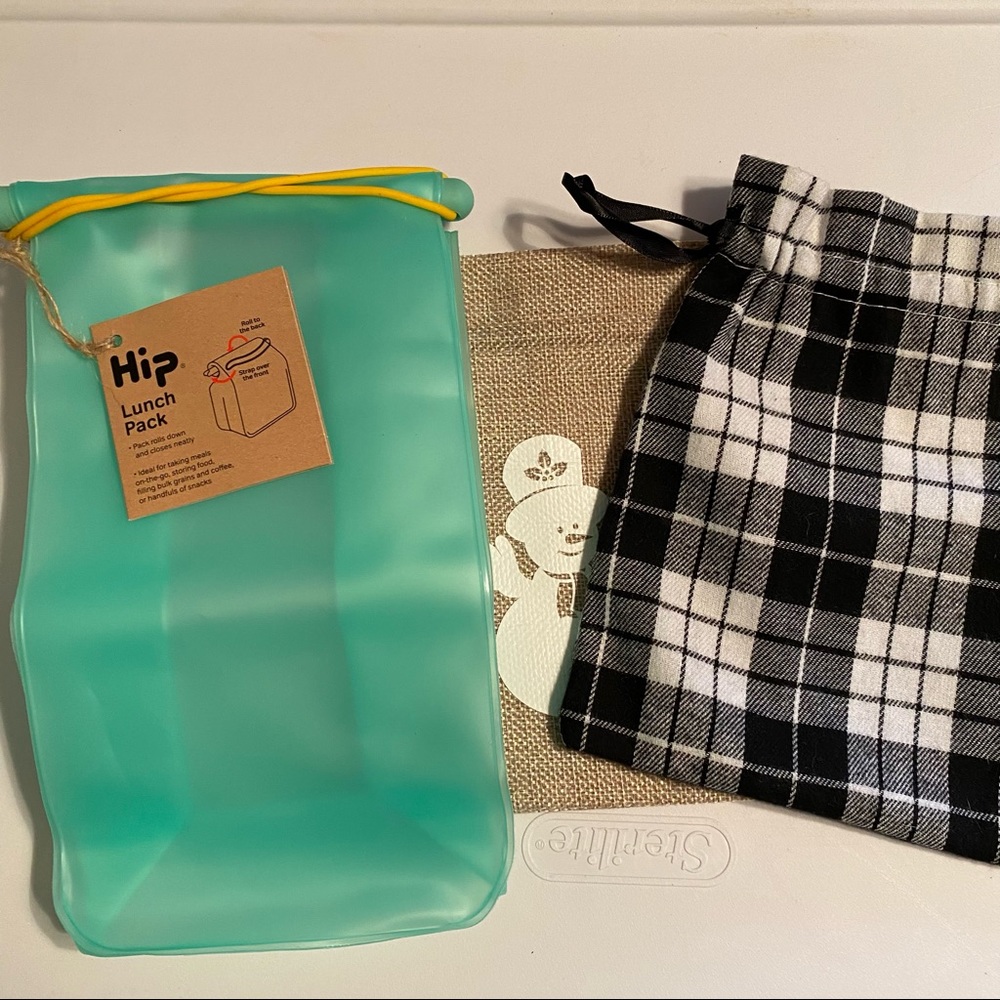 Reusable bag set